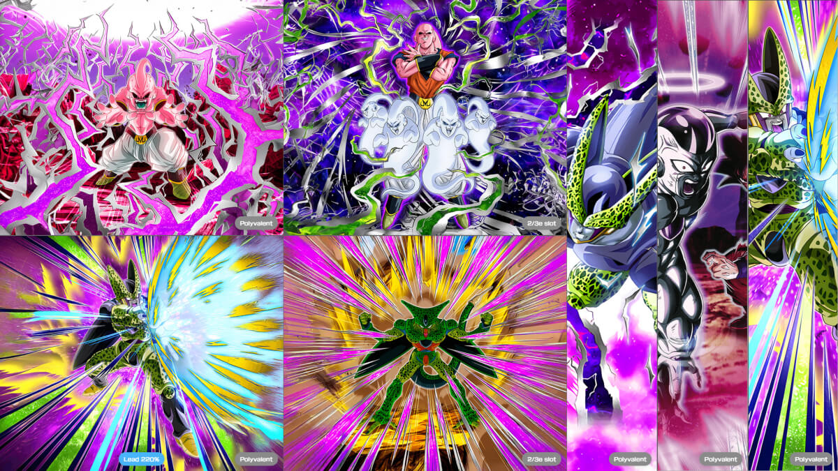 Teams principales pour le dokkan festival Cell UR PUI