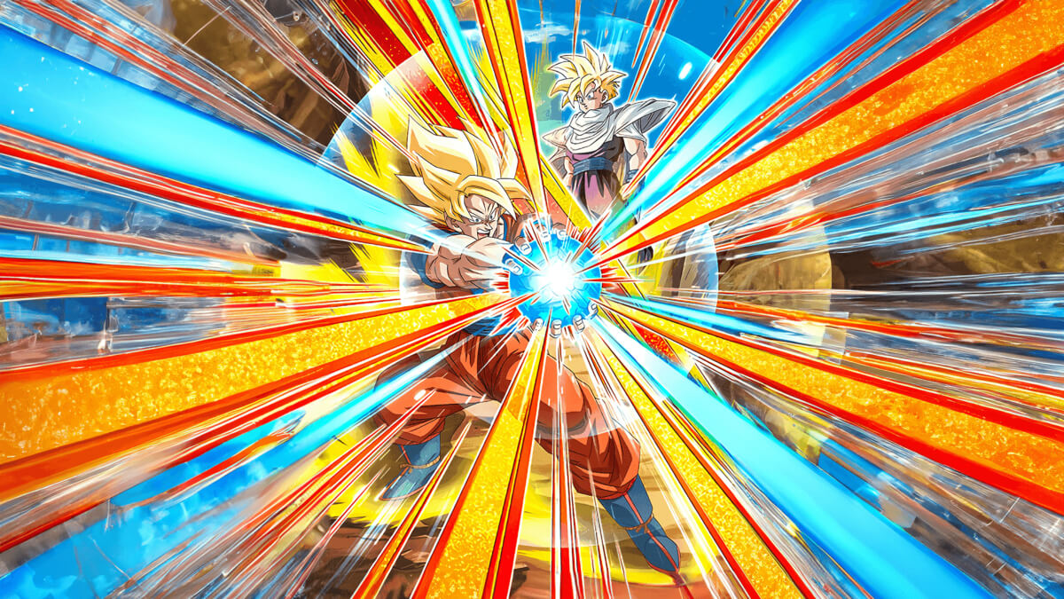 Artwork étendu Son Goku SSJ TP switch Son Gohan SSJ PUI