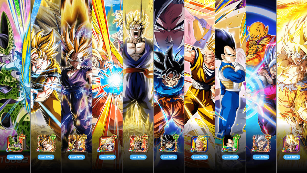 Leaders Son Goku SSJ TP switch Son Gohan SSJ PUI