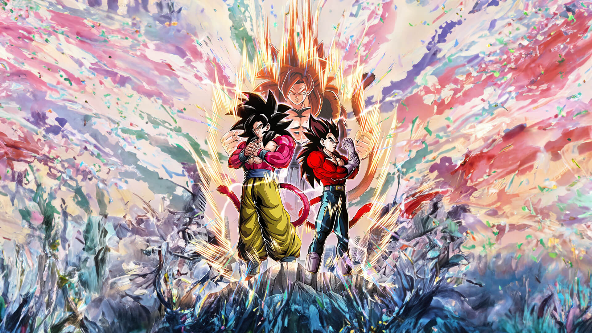Son Goku SS 4 et Vegeta SS 4, Ultime pouvoir saiyan 