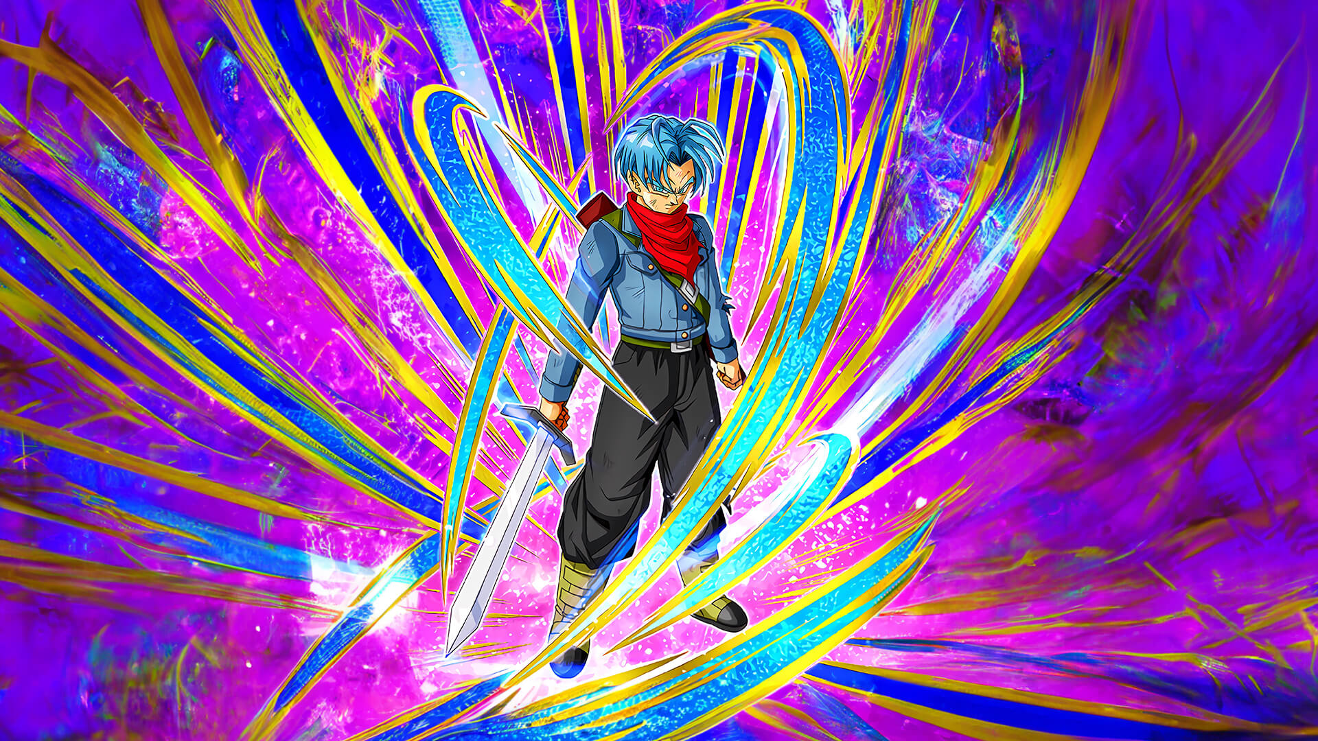 Trunks (jeune) (futur), forte volonté de protéger l’avenir 