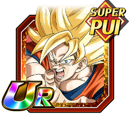 Son Goku Super Saiyan : Aura dorée jaillissante