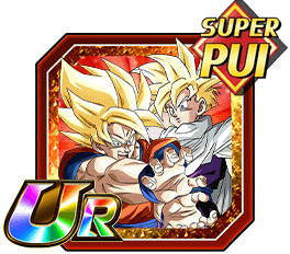Lead 170 : Son Goku Super Saiyan/Son Gohan Super Saiyan (enfant) : Guerrier avec le sort de la Terre sur les épaules