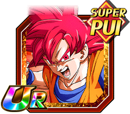 Son Goku Super Saiyan divin : Corps habité d'une force divine
