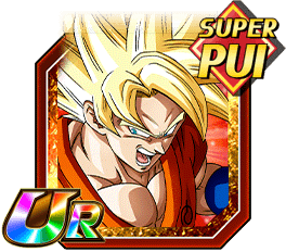 Son Goku Super Saiyan : Concentration de l'esprit de combat