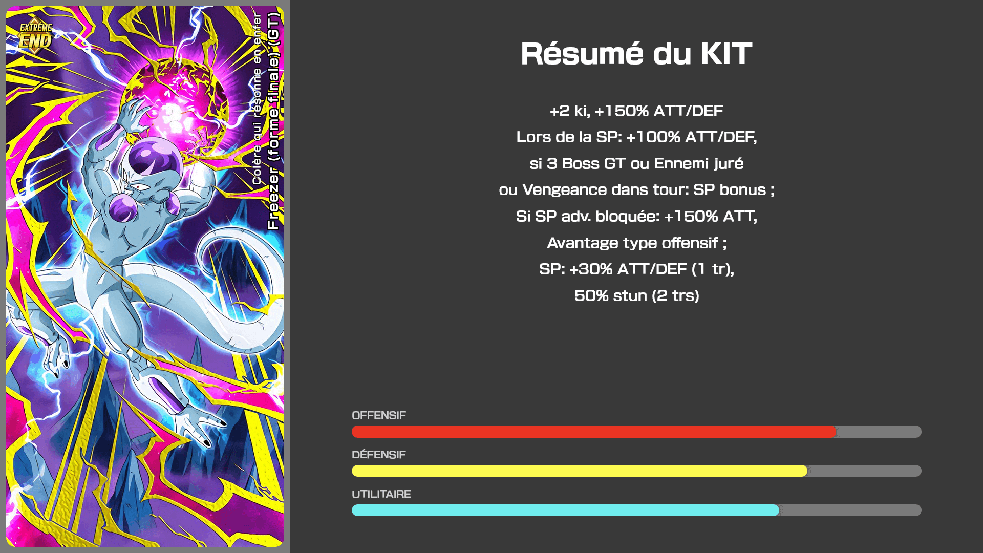 Fiche n°1Freezer (forme finale) (GT) : Colère qui résonne en enfer