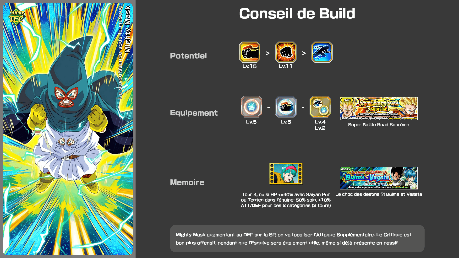 Fiche n°2Mighty Mask : La surpuissance sous le masque