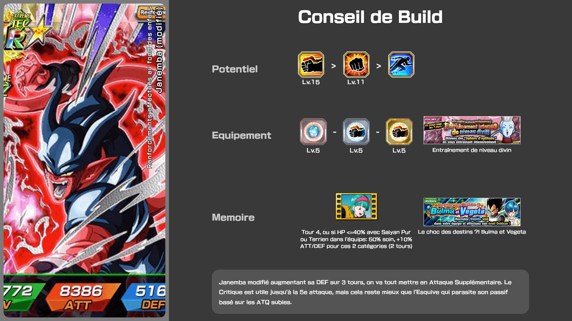 Fiche n°2Janemba (Modifié) : Renforcements effectués au fond des enfers