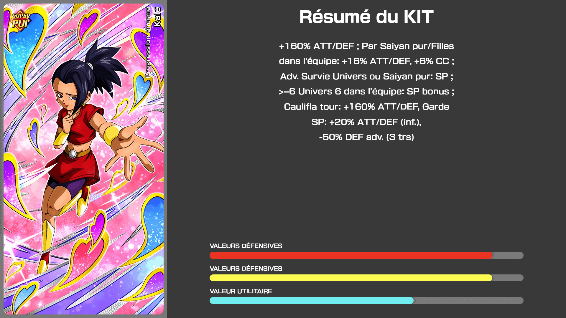 Fiche n°1Kale : Progression énorme