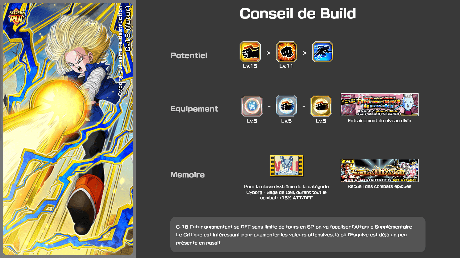 Fiche n°1C-18 (futur) : Android qui apporte la ruine