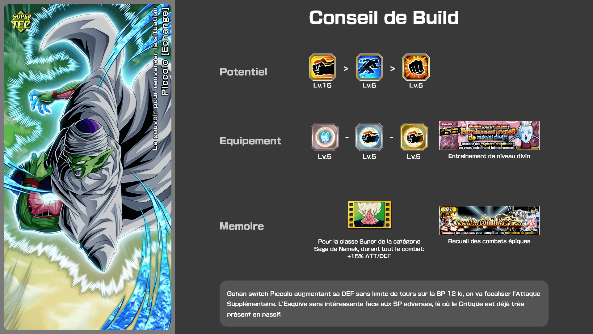 Fiche n°2Piccolo [Echange] : Le pouvoir pour renverser la situation