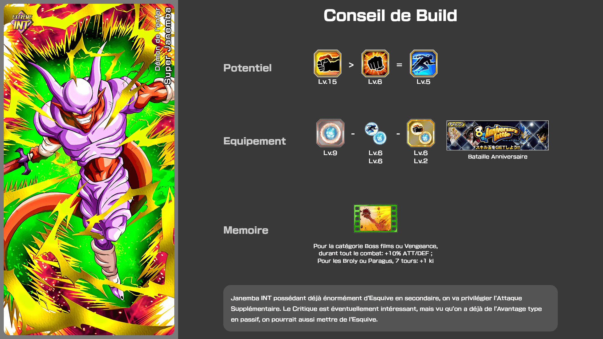 Fiche n°2Super Janemba : Démon de l'enfer