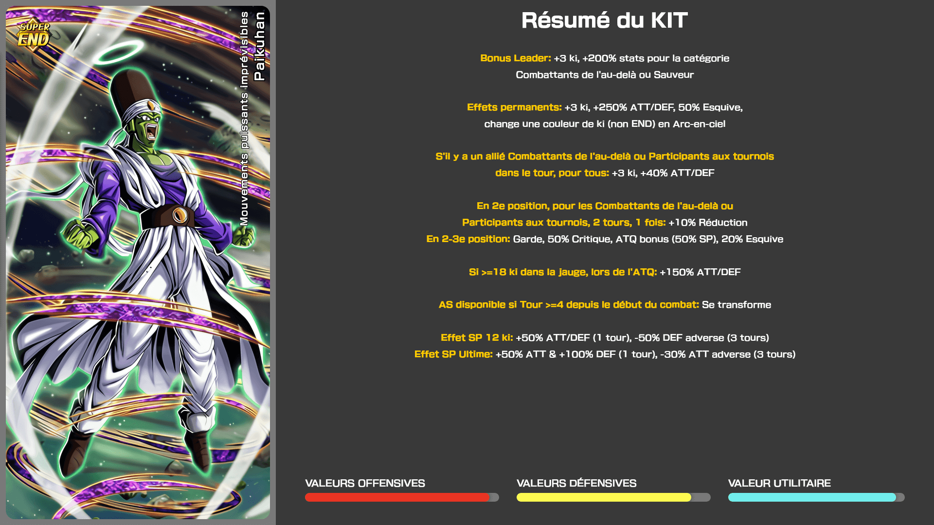 Fiche n°1Paikuhan : Mouvements puissants imprévisibles
