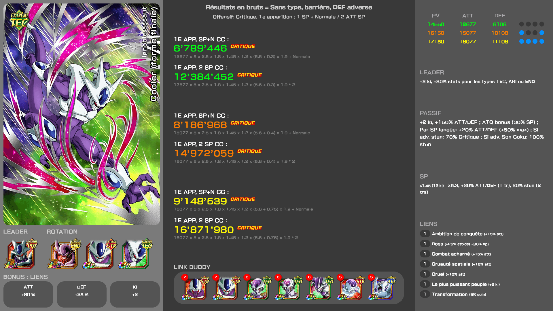 Fiche n°2Cooler (forme finale) : Ignoble assaut